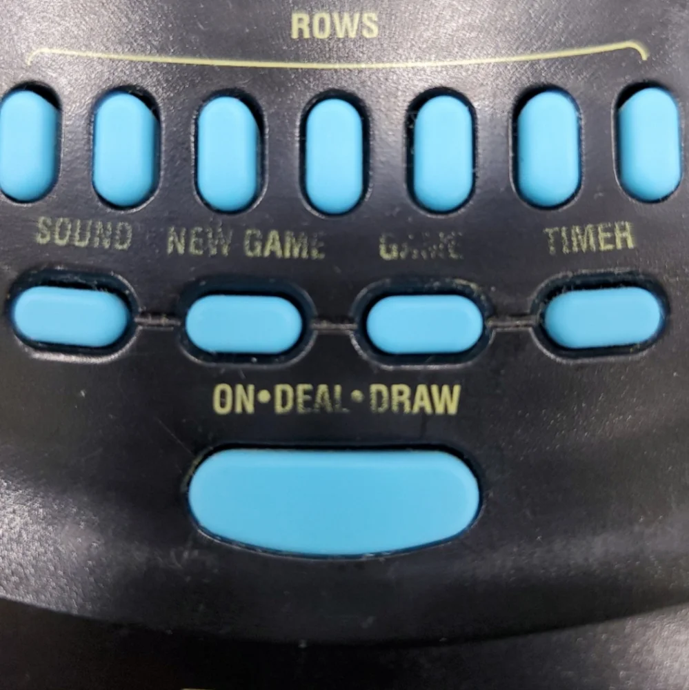 Radica flip top solitaire handheld game